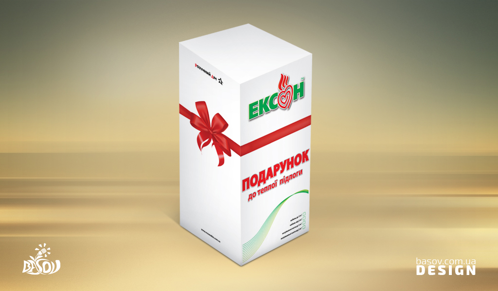 Подарункова упаковка Розумний Дім, Nexans, Ekcoh, розробка дизайну.