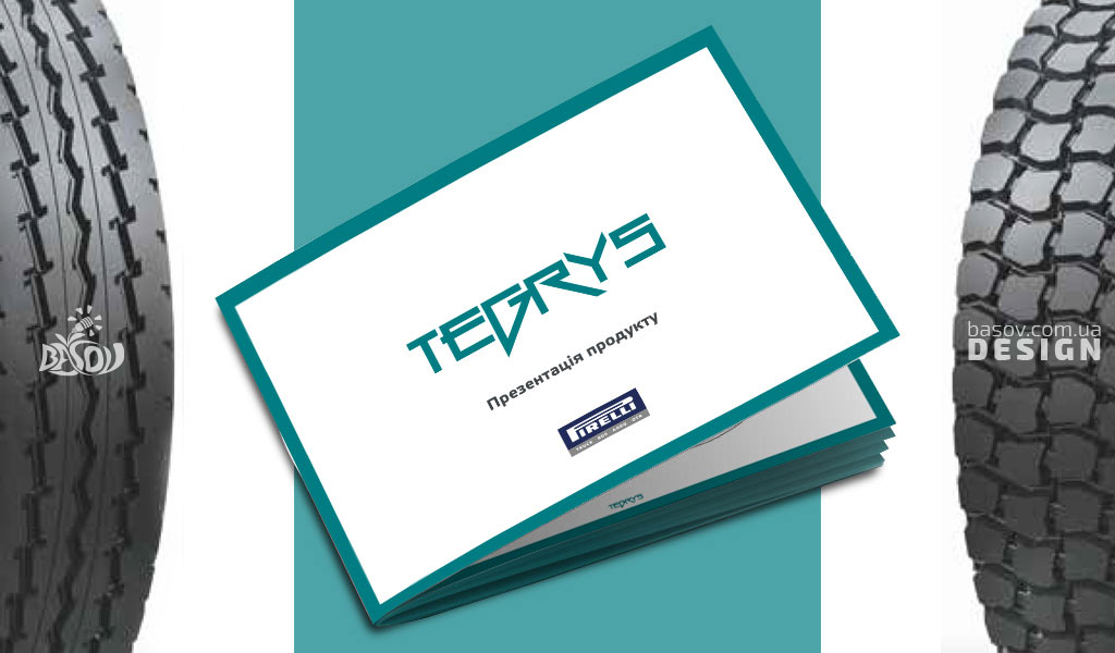 Каталог шин Tegrys розробка дизайну та верстки