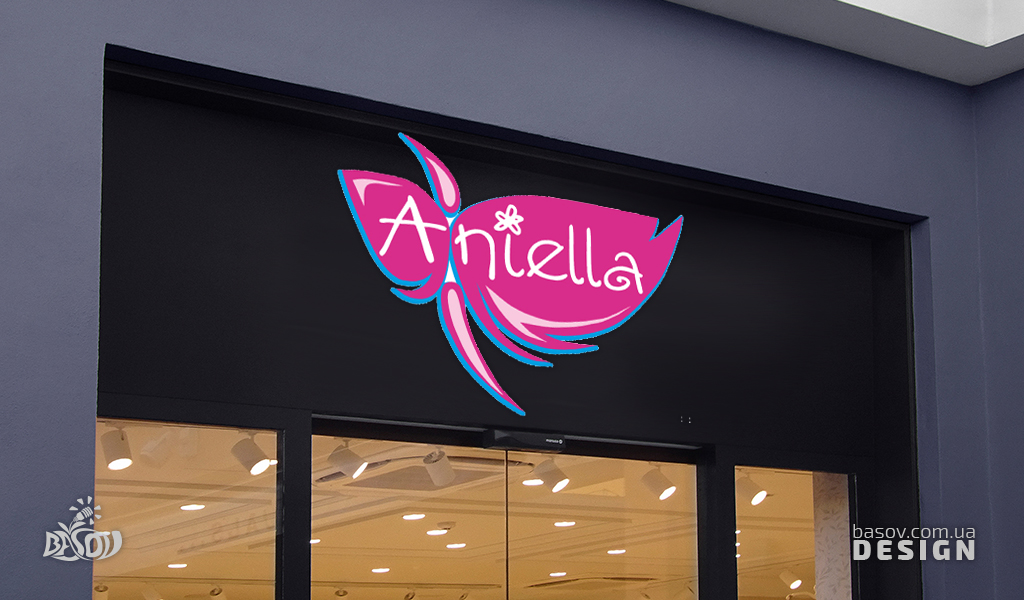 Логотип Aniella розробка дизайну