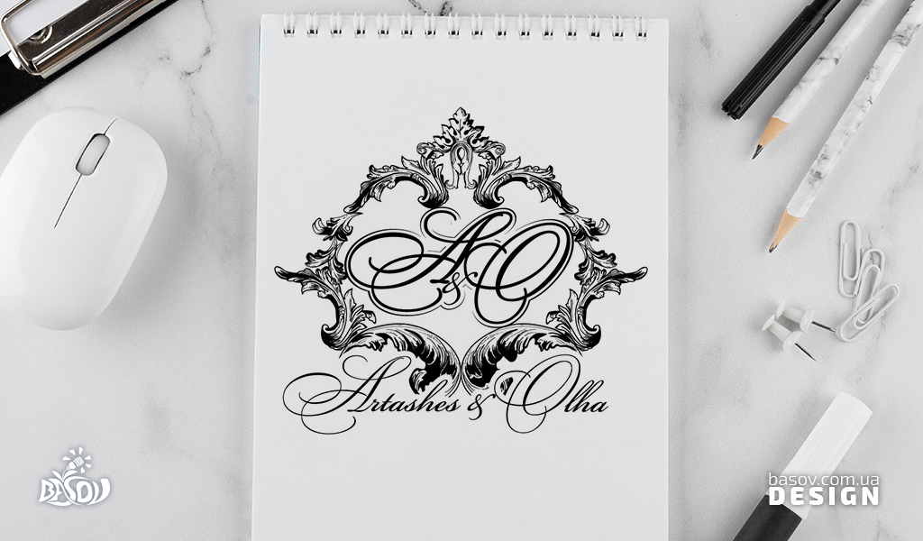 Логотип Artashes&Olha розробка дизайну