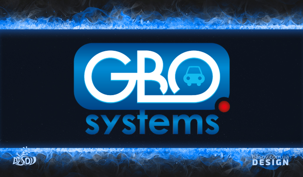 Логотип GBO systems розробка дизайну