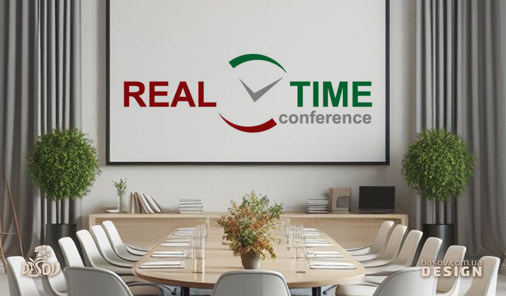 Логотип Real Time розробка дизайну