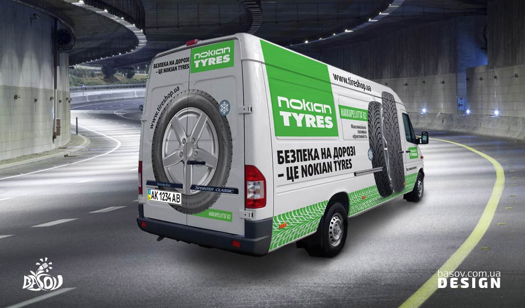 Брендирование автобуса sprinter